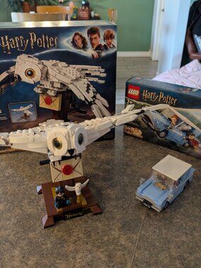 Lego Harry Potter bundle Flying Hedwig and Flying Ford Anglia